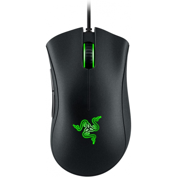 Razer 雷蛇 DeathAdder Essential 光學感測器 簡約遊戲滑鼠 (黑色) (RZ01-03850100-R3M1)