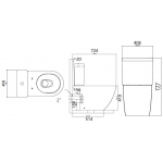 TOTO 分體式自由咀座廁連電子廁板套裝 (CW766PB + TCF33320GAA)
