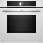 Bosch HSG7361W1 71L Built-in Combination Steam Oven (White Glass)