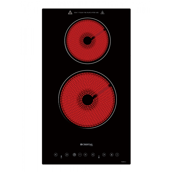 Cristal 尼斯 PE29HL-1 30CM 嵌入式雙頭電陶爐 2800W
