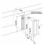 Cristal 尼斯 CW-22SBS-B 7瓶單溫區嵌入式紅酒櫃