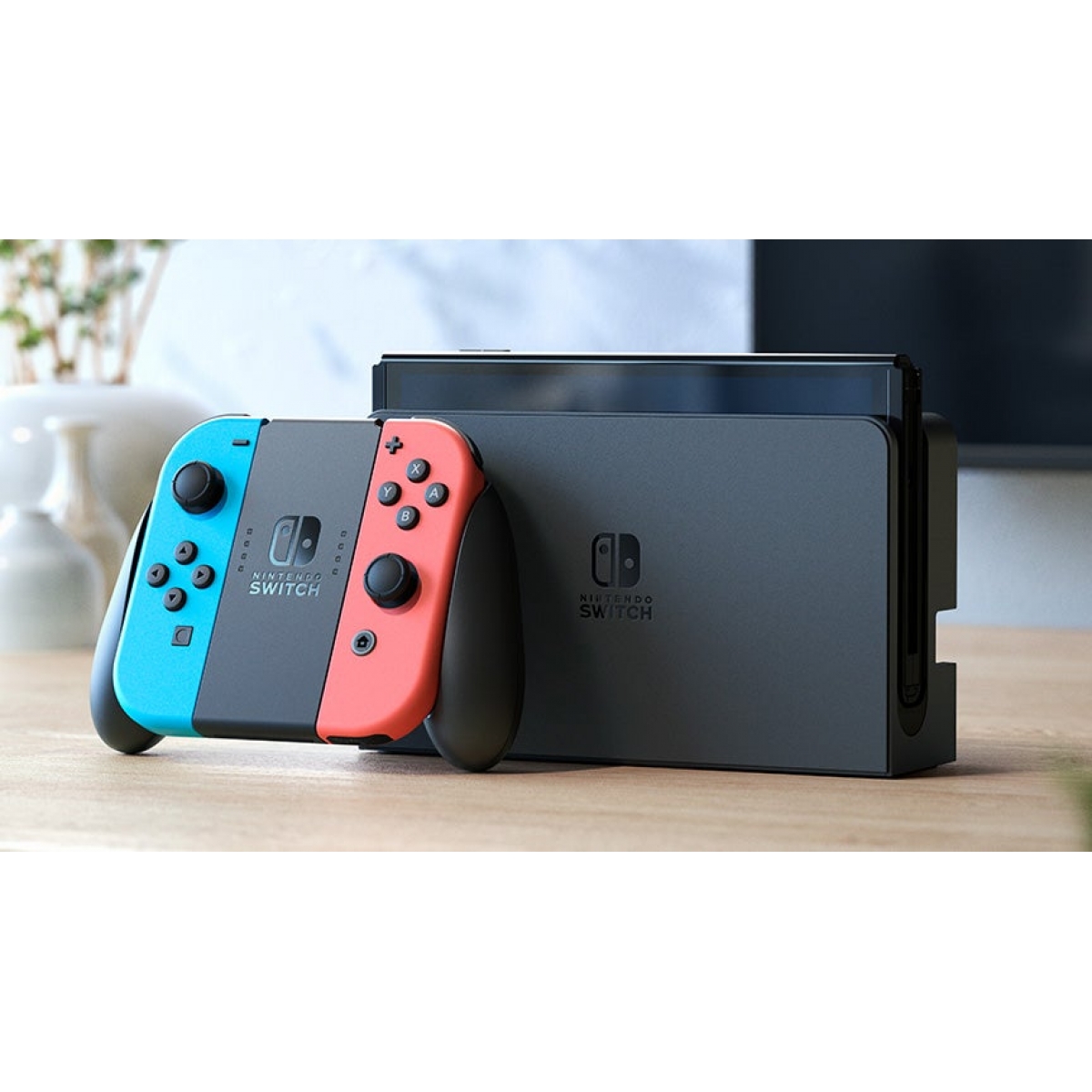 Nintendo 任天堂 Switch (OLED款式) 紅藍色遊戲主機