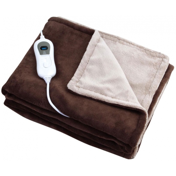 HKSTW 消毒皇 雙人家用電暖被 (啡色) (4897109210425)