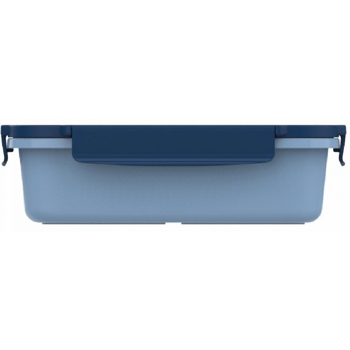 DeliOne DCDELFCL-04 魔術食物盒 (750ml + 1000ml) (藍色)：彈性蓋子、可重用、100%防漏