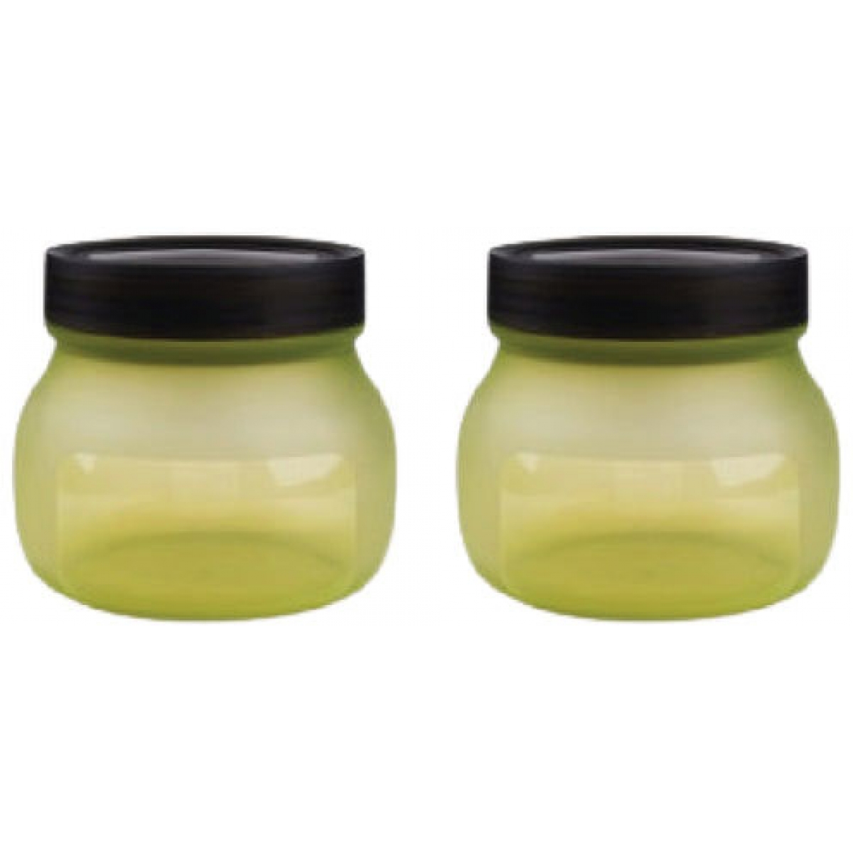 DeliOne DCDELJAR-08 彈性保鮮收納瓶 (大號 x 2件裝) (綠色)：可折疊、日本矽膠、紅點設計獎