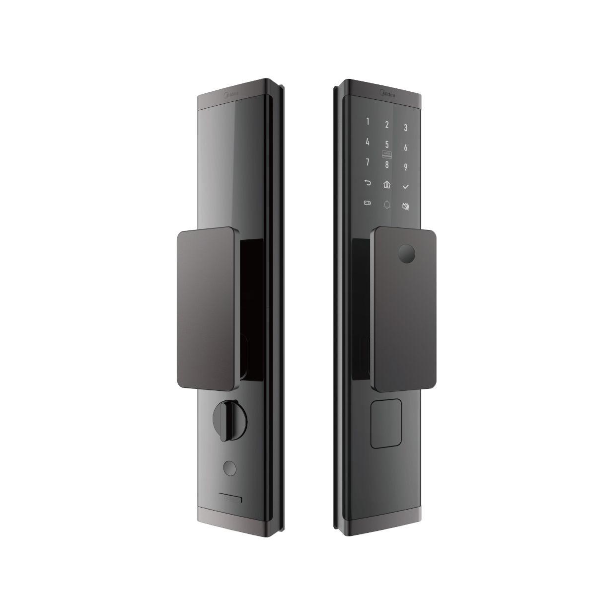 MIDEA 美的 MLPBF510D21 推拉式電子門鎖 - 指紋密碼、虛位密碼、C級鎖芯
