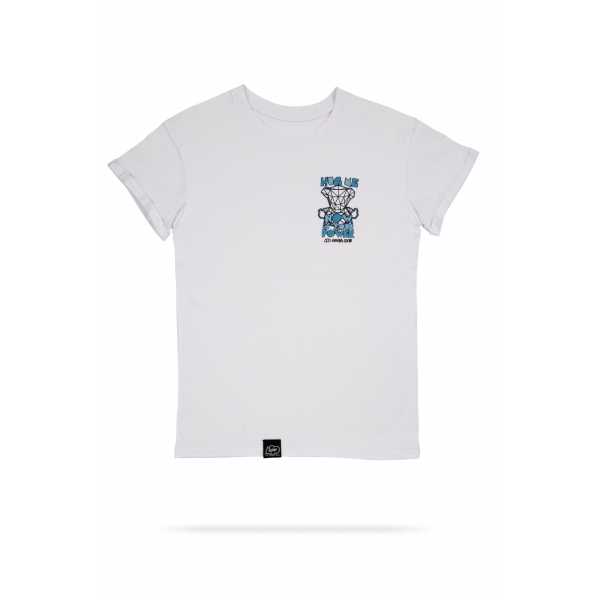 A80TW1 - TEDDY HUG ME 抱抱熊短袖上衣 (藍色)