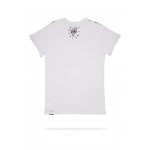 A80TW1 - HEART ALLOVER 愛心圖案短袖上衣 (黑紅色)