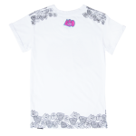 A80TW1 - A80 LIPS 嘴唇圖案短袖上衣 (藍粉色)