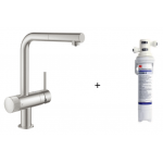 Grohe Blue Pure Minta Blue Pure Minta Single-Lever Sink Mixer + 3M Water Filtration (31721DC0+AP2-405G)