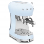 Smeg ECF02PBUK 15bar 50's Espresso Coffee Machine (Pink Blue)