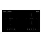 Esaar 德國薏莎 IH-9280 71厘米 2800W 座檯/嵌入式雙頭電磁爐 (黑色)