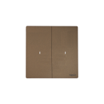 Legrand 281065 DB Mallia Senses 二位20A雙極開關帶LED燈 (深古銅)