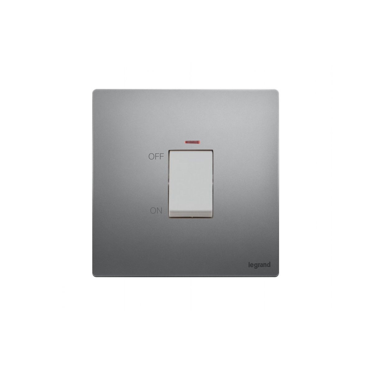 Legrand Mallia Senses 281070 DS 一位45A雙極開關 | 深沙銀 | 堅固耐用