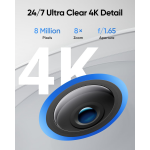 eufy E8601 eufyCam E330 4K 戶外安全攝像機系統 (2-Cam Kit)｜24/7錄影、AI追蹤、16TB擴充