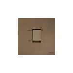 Legrand 281070 DB Mallia Senses 一位45A雙極開關帶LED燈 (深古銅)