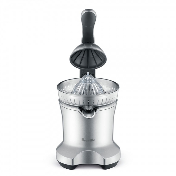 BREVILLE BCP600SIL 橘類榨汁機 - The Citrus Press™，靜音不鏽鋼設計