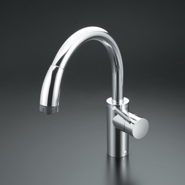 KVK KM708G 日本拉出式U型廚房混合水龍頭