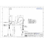 KVK KM6061EC 日本拉出式廚房混合水龍頭