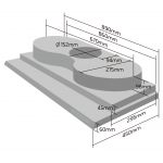 ATHENS 金雅典 JP-890IEC 90cm 嵌入式抽油煙機 (翡翠系列)
