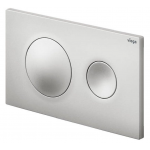 Viega 超薄藏牆式水箱系統貼牆式座廁專用組合 - Visign for Style 20 (磨砂銀)