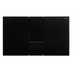 Viega 藏牆式水箱系統貼牆式座廁專用組合 - Visign for Style 24 (鋼琴黑)