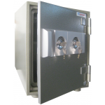 Safewell SD102TDK2 雙鎖匙韓國防火夾萬 (橄欖灰): 1小時耐高溫、可放F4文件