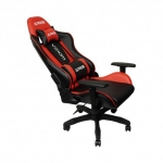 Ares Venom 電競椅 (黑紅色): 130°傾斜、2D扶手、PU面料、尼龍底座