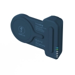 ShiftCam SnapGrip 口袋充電握把 (湛藍色) - MagSafe兼容、藍牙快門、行動電源