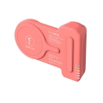 ShiftCam SnapGrip 口袋充電握把 (柚子紅色) - MagSafe兼容、藍牙快門、行動電源