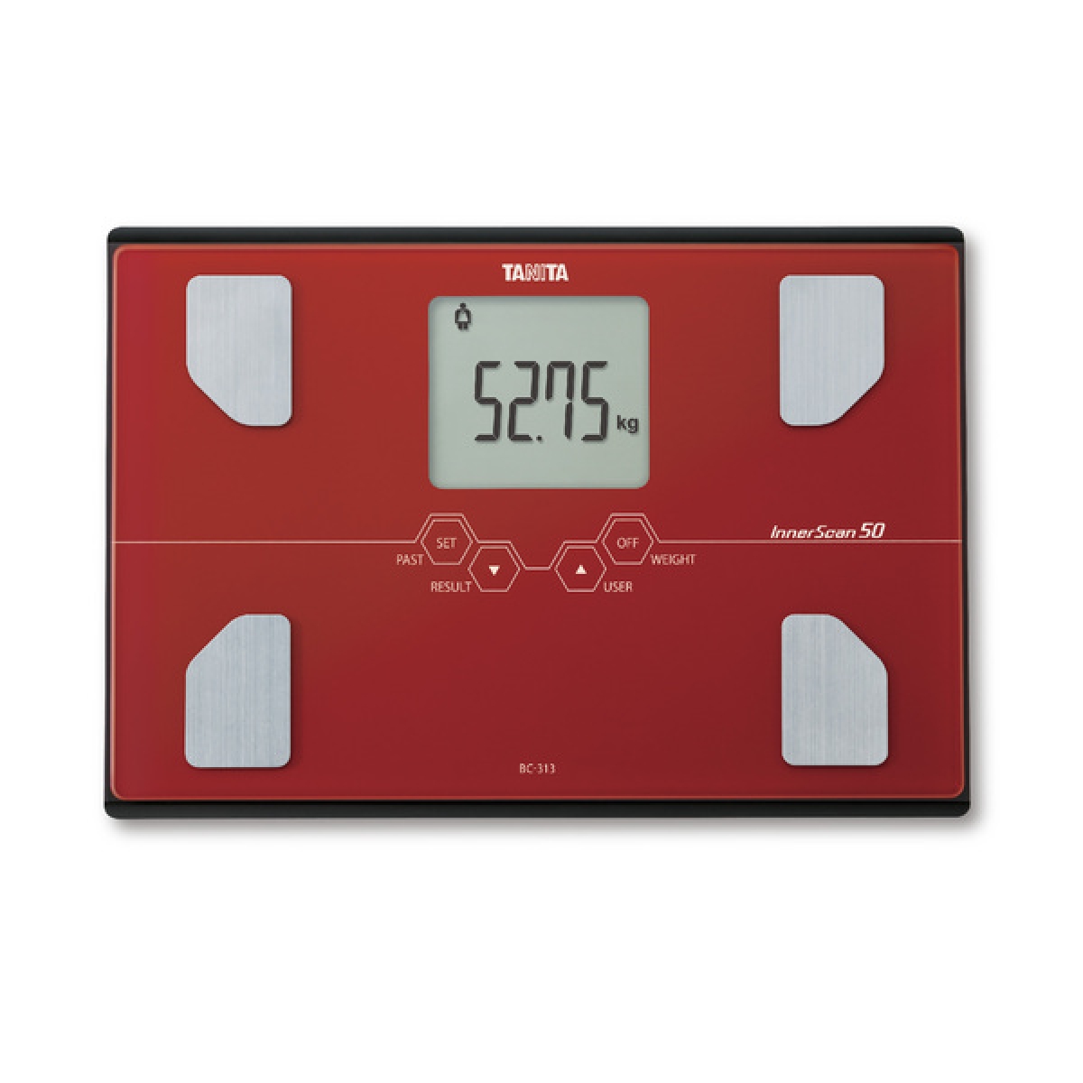 Tanita BC-313 十合一玻璃體組成磅 (50克精準顯示/紅色)