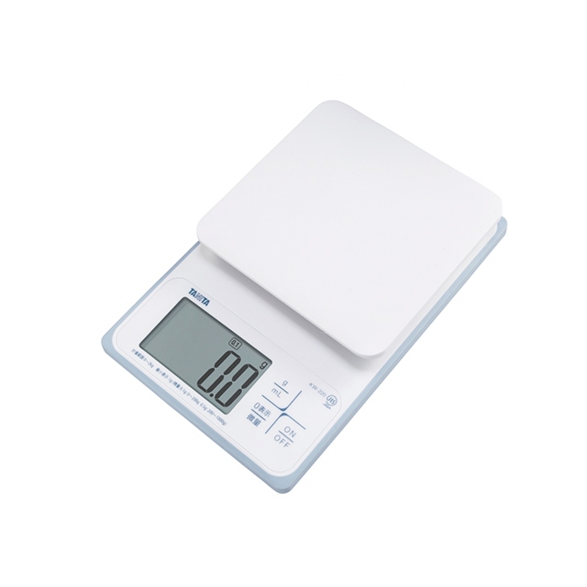 Tanita KW-220 2kg 可清洗0.1克微量電子廚房磅
