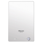 Rasonic RWH-CT7W 24L Unvented Instant Storage (Hybrid) Water Heater (White Tempered Glass) (Left Exhaust)
