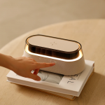 Amoovars LuminaCharge Cyber PLAY FM+ 五合一無線充電藍牙音箱 (米黃色)