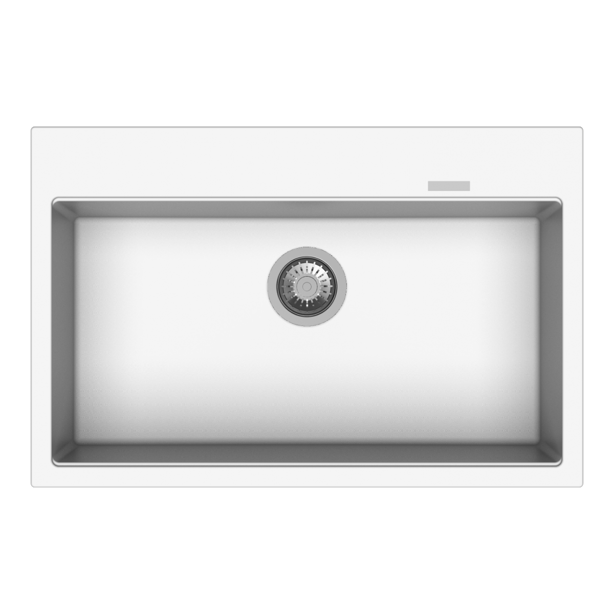 Carysil W780-Snova Waltz 昇盤 (白色) 單槽