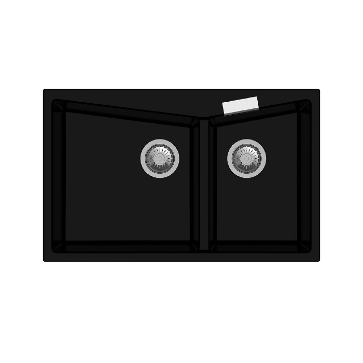 Carysil CGDB-3220-Nera 昇盤 (黑色) 雙槽