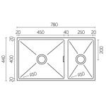 Innova INV 784420 不鏽鋼昇盤 (250x400, 450x400) 316材質