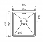 Innova X 38X 304不鏽鋼昇盆