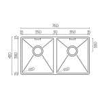 Innova X 76X 304不鏽鋼昇盆