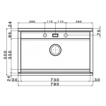 Apell Regola RE791KITW 不鏽鋼昇盆套裝 (白色)