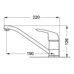 Apell AP4070CR 廚房龍頭 (鍍鉻)