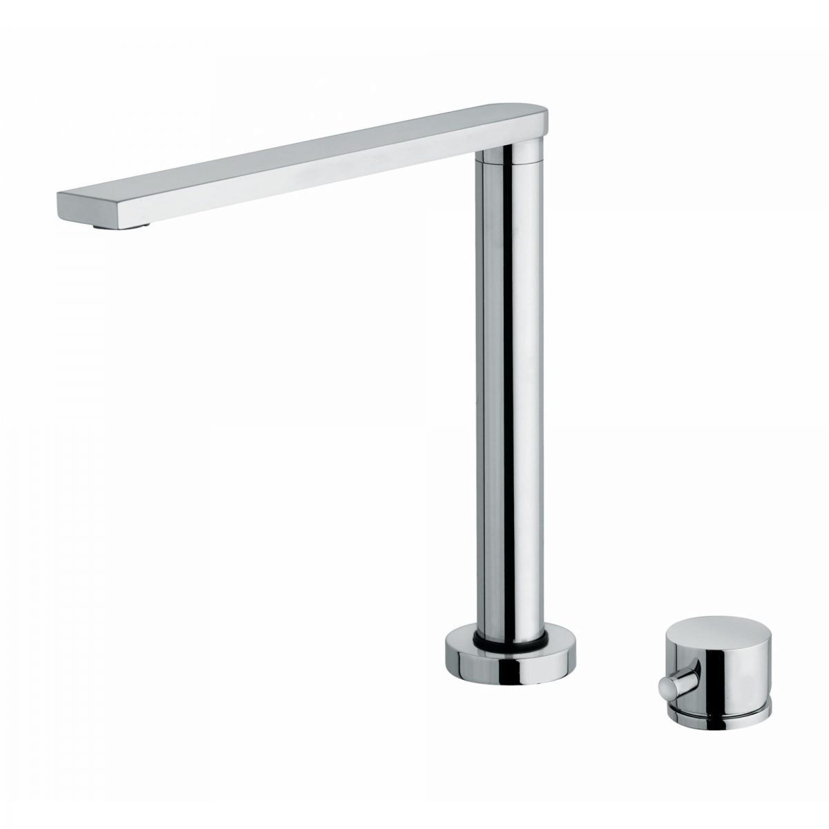 Crolla 1215 CR 廚房可調高冷熱龍頭 (鍍鉻)