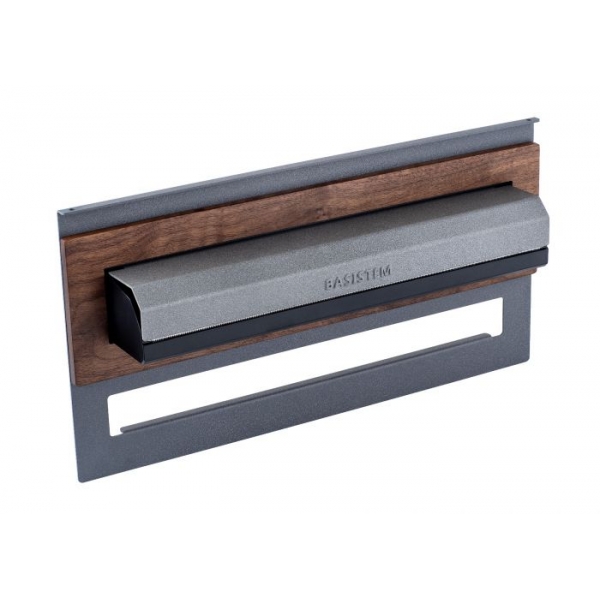 Basistem GBH003 箔卷架附2個容器 (花崗岩和胡桃木)