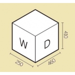 Elletipi Tower 30 鋁製16+10L水槽下垃圾桶