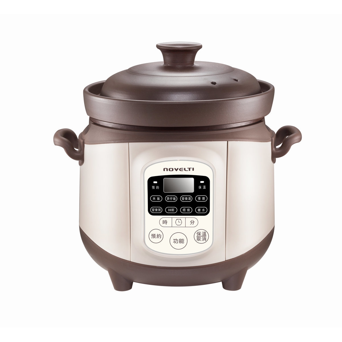 Novelti NR7021 2L紫砂養生萬用電煲 (不含化學塗層/八大烹調功能)