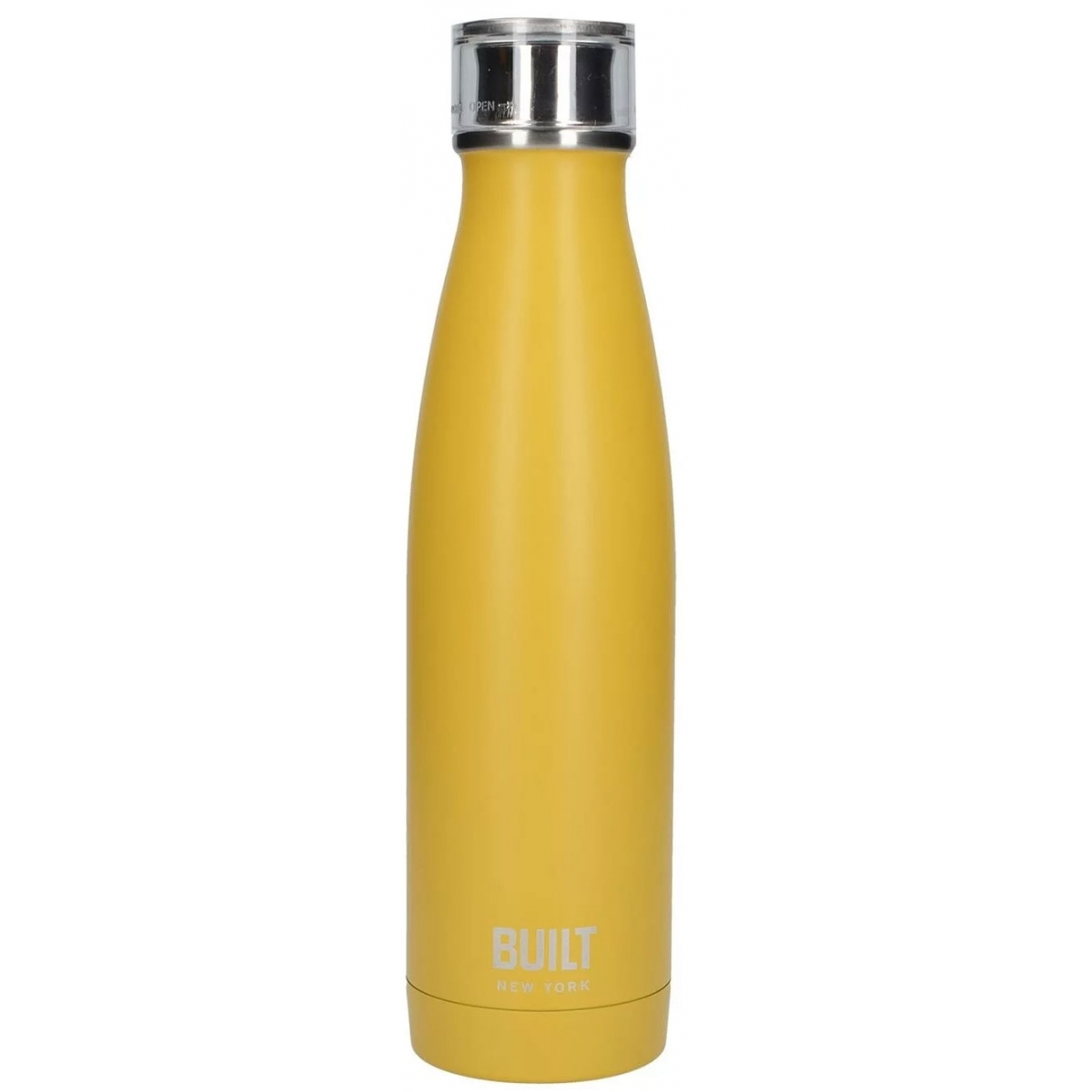Built NY 500毫升 不鏽鋼真空保溫水瓶 (芥末黃)