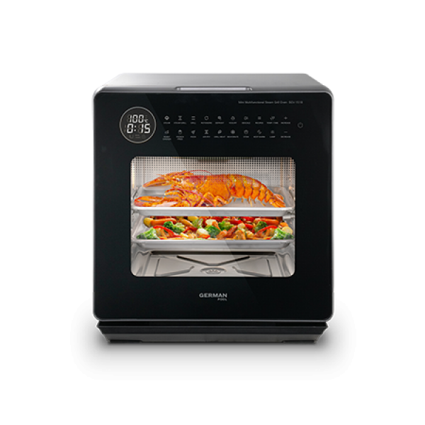GERMAN POOL SGV-1518 15L迷你多功能蒸烤焗爐 - 10合1智能料理