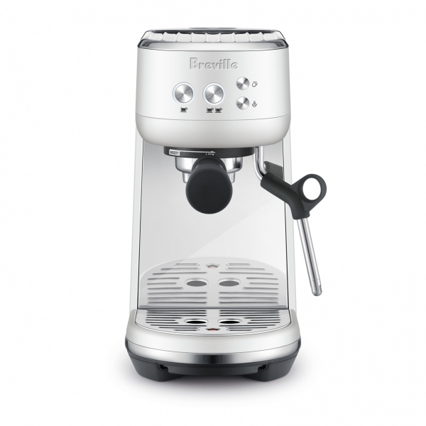 Breville BES450SST 15巴 迷你意式咖啡機（海鹽白）：ThermoJet™3秒速熱、PID水溫控制、幼滑奶泡
