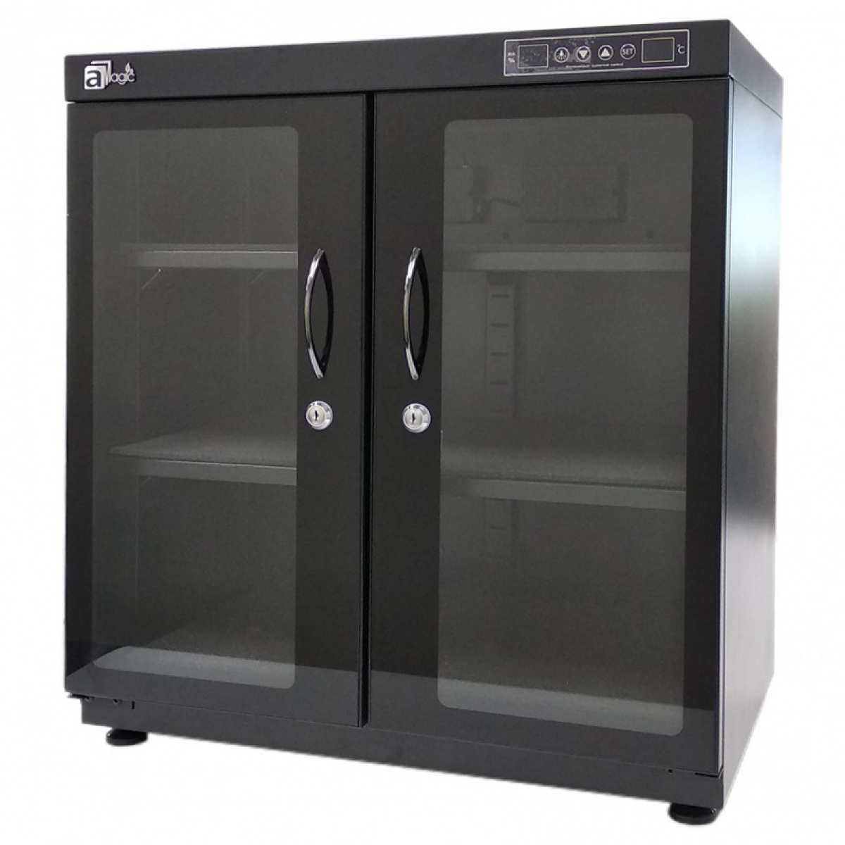 aMagic ADC-DLED135L 135升電子防潮櫃 | 雙屏數控 | 恆濕防潮