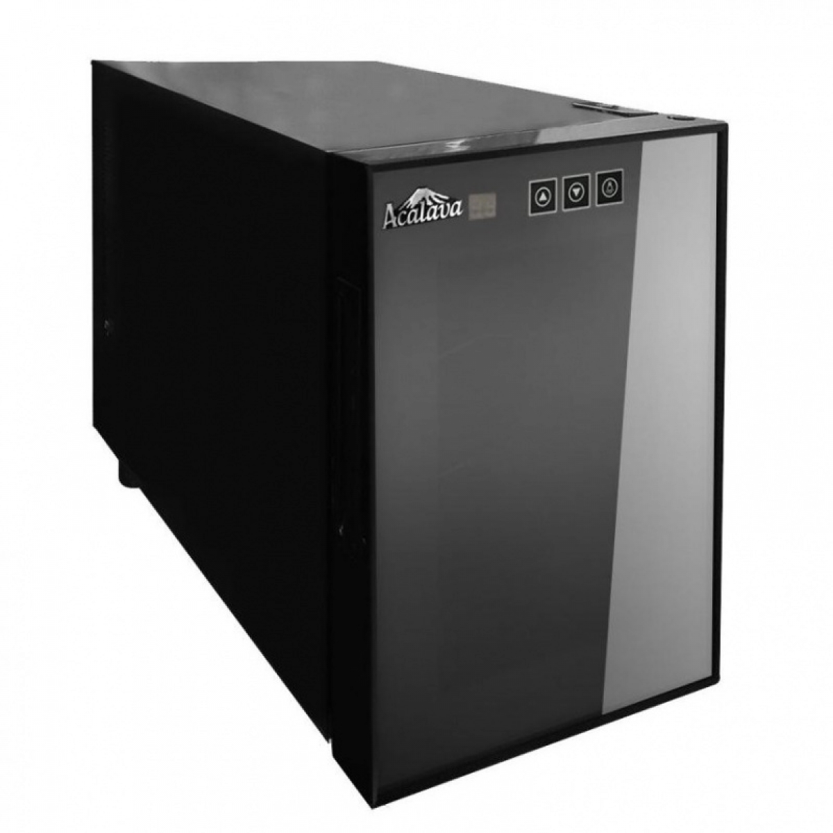 Acalava ALWC-06T16C1 6瓶半導體電子酒櫃 | 恆溫保濕 | 觸控面板 (不銹鋼架)